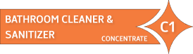 C1 Bathroom Cleaner & Sanitizer Concentrate